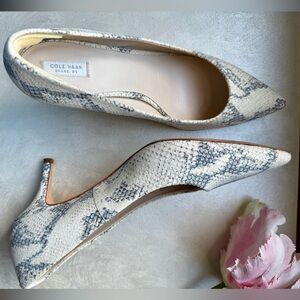 Cole Hahn Soft Snake Pumps, Sz 10B